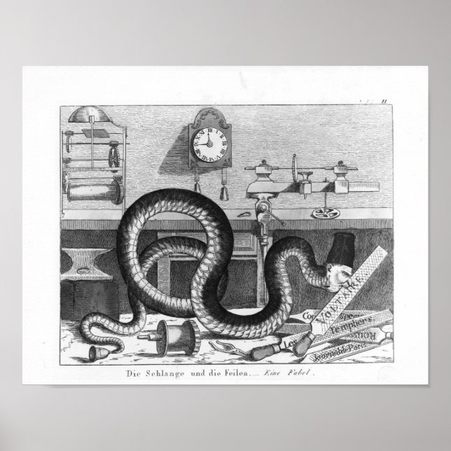 Poster Fable of the Cobra and the Files (Cabo do e os arq (Frente)