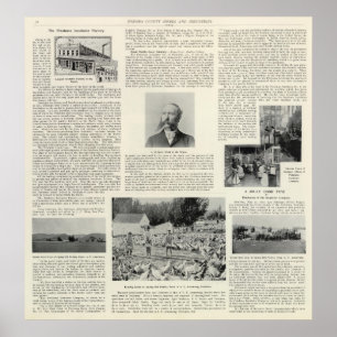 Poster Fábrica da incubadora de Petaluma, Califórnia