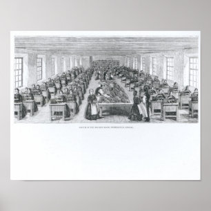 Poster Fábrica de calçados