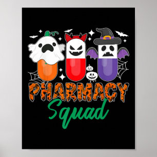 Poster Fábrica de Comprimidos Engraçados Farmacêutica Far