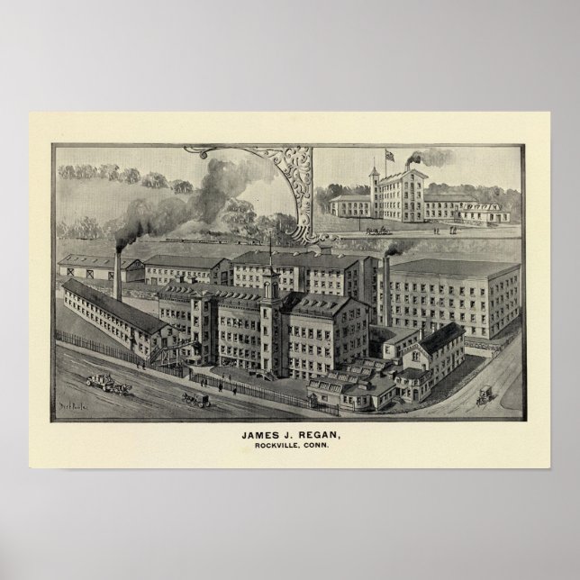 Póster Fábrica JJ Regan (Frente)