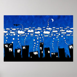 Póster Fabricantes de nuvens