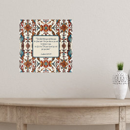 Poster Fabulosa queda e bênção azul