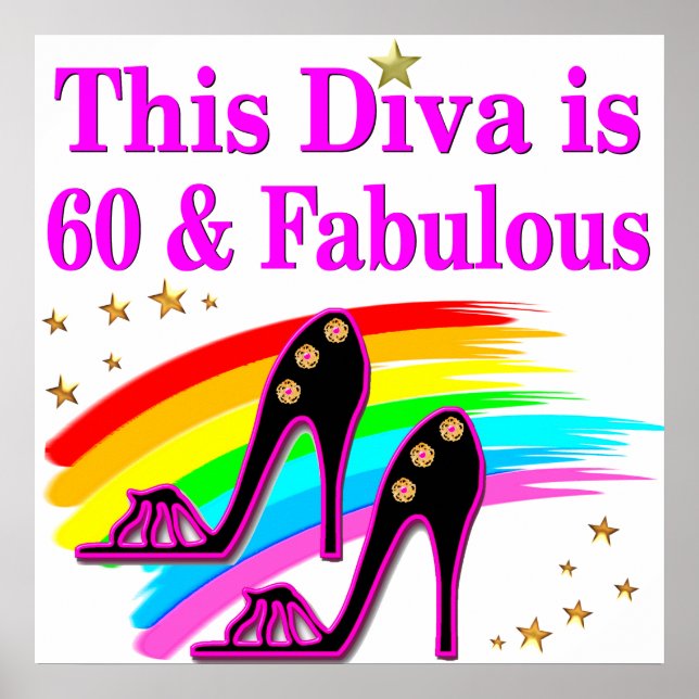 PÓSTER FABULOSA RAINHA DE 60 ANOS (Frente)