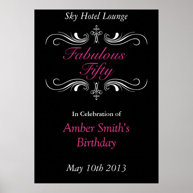 Póster Fabuloso Cinquenta (Frente)