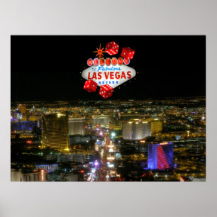 Poster fabuloso da tira de Las Vegas