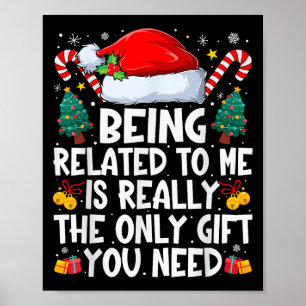 Poster Fabuloso Natal Familiar Xmas Relacionado A Mim Pai