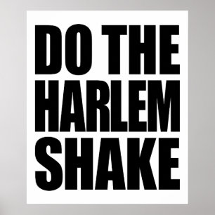 Póster Faça a agitação de Harlem