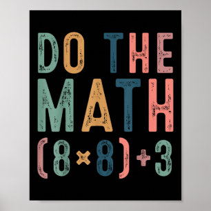 Poster Faça a Conta 67 Meme Engraçado Seis Sete Professor