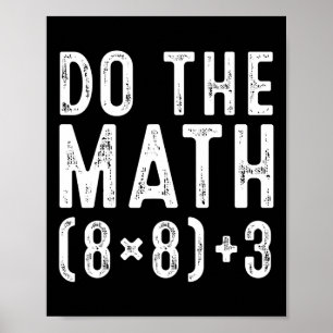 Poster Faça a Conta 67 Meme Engraçado Seis Sete Professor