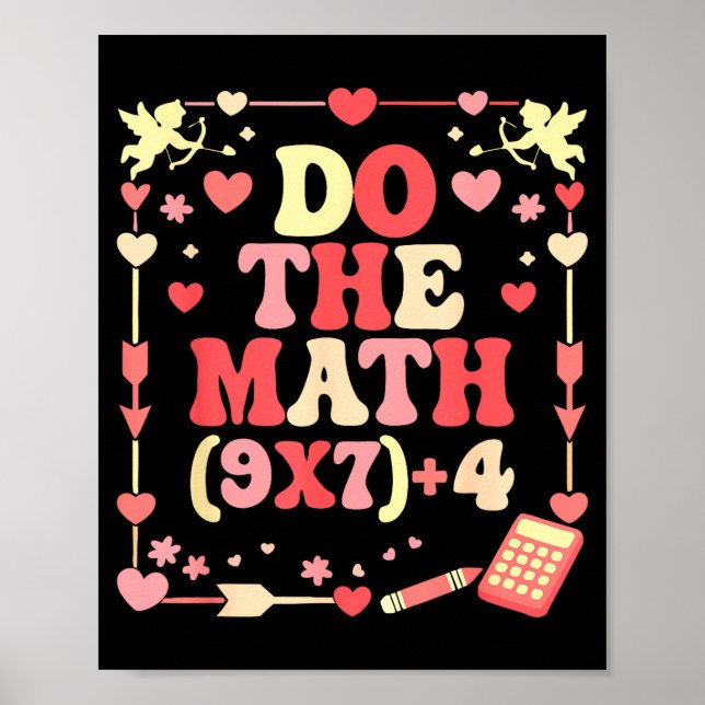 Poster Faça A Equação Matemática Dia Dos Namorados Profes (Frente)