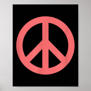 Poster Faça a paz não entrar em guerra - Logotipo de sina