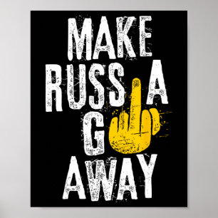 Poster Faça a Rússia Ir Embora