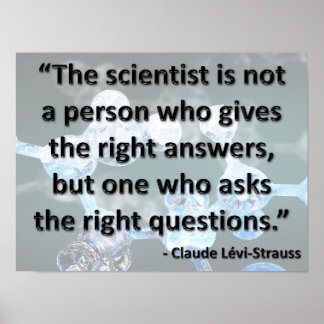 Poster Faça as perguntas certas