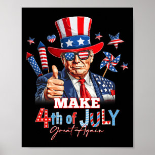 Poster Faça com que o Excelente de 4 de julho volte a ser