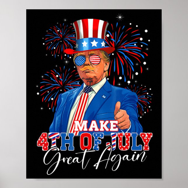 Poster Faça com que o Excelente de 4 de julho volte a ser (Frente)