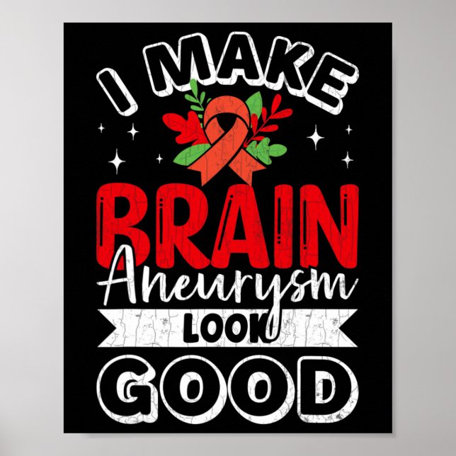 Poster Faça com que o neurismo cerebral pareça um bom sup (Frente)