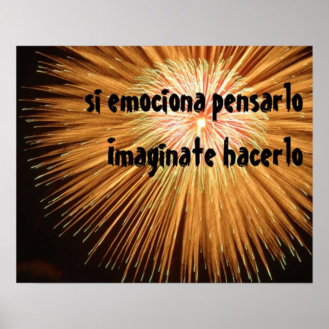 Poster Faça! - Espagnol (Frente)