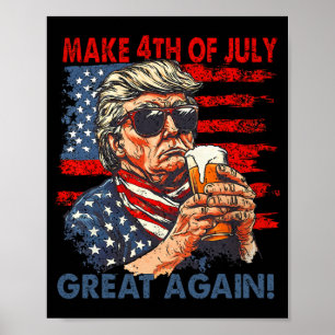 Poster Faça Excelente De 4 De Julho Mais Uma Vez Engraçad