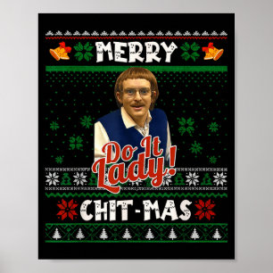 Poster Faça Isso Divertido Chit-mas Natal Meme