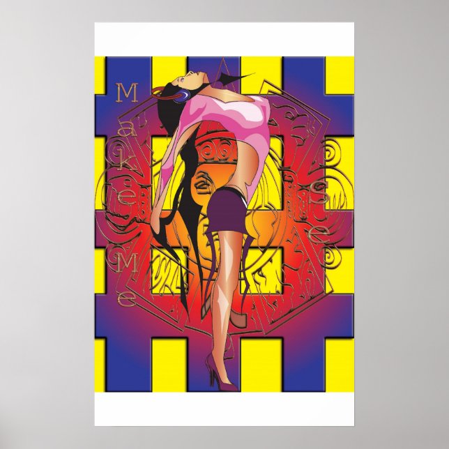 Póster faça-me ver (Frente)