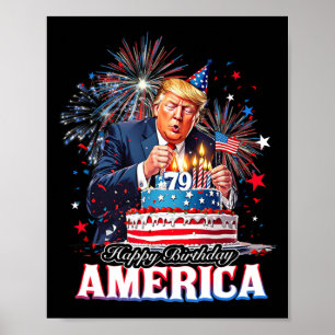 Poster Faça Meu Excelente De Aniversário Novamente2