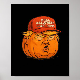 Poster Faça o Excelente de Halloween de novo - Slogan Eng