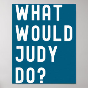 Poster Faça O Que Judy Faria