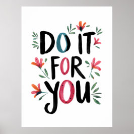 Poster Faça Por Você