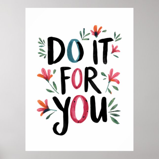 Poster Faça Por Você (Frente)