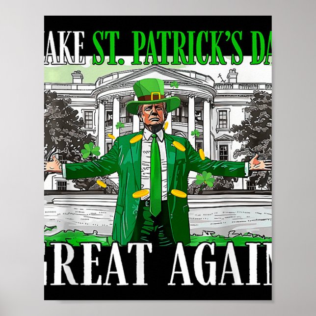 Poster Faça Ruas, Excelente Do Dia Dos Patricks, Mais Uma (Frente)