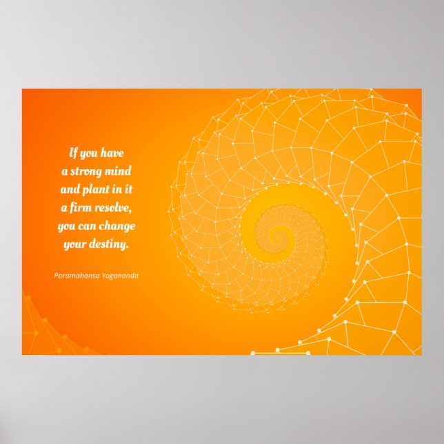 Poster Faça seu próprio destino (Frente)