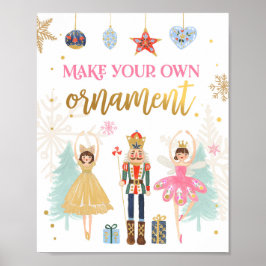 Poster Faça seu próprio pedido, Nutcracker Ballerina Girl