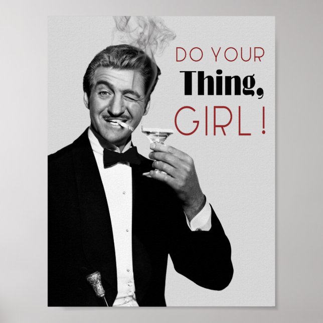 Poster Faça sua coisa (Frente)