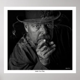 Póster Faça sua jogada