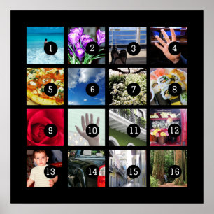 Póster Faça sua própria arte fotográfica facilmente com 1