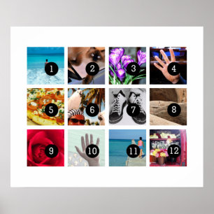 Póster Faça sua própria arte fotográfica facilmente com 1