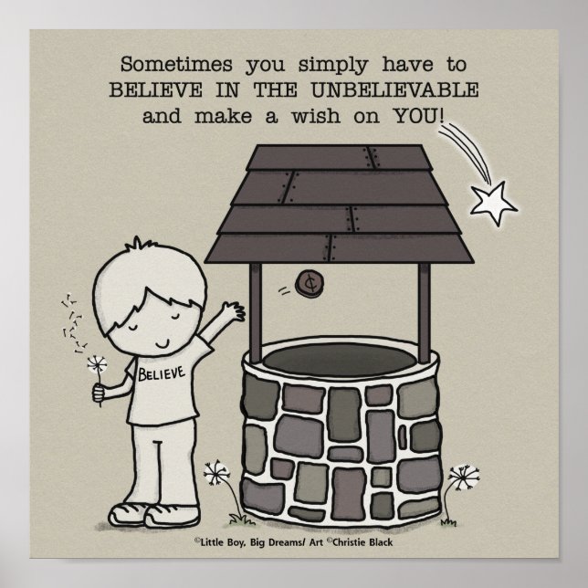 Póster Faça um desejo em você! (Frente)