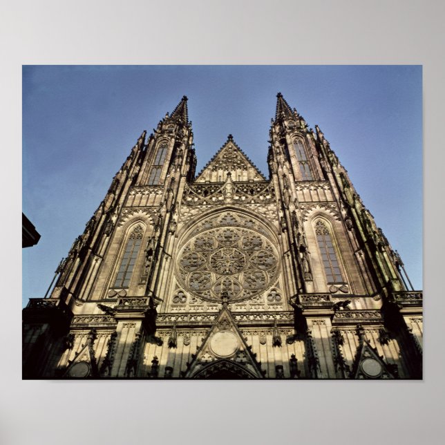 Poster Facade da Catedral da Rua. (Frente)