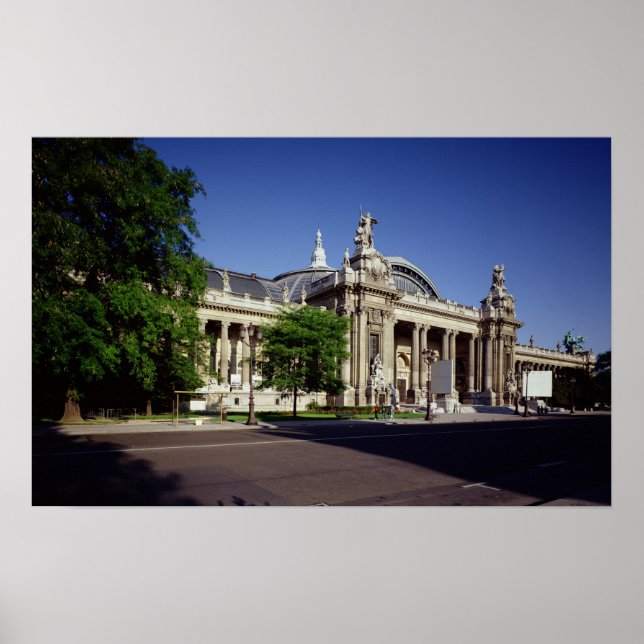 Póster Facade do Grande Palais (Frente)