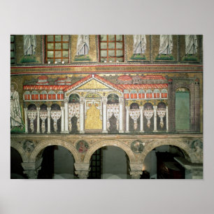 Póster Facade of the Palazzo di Teodorico, 527-99
