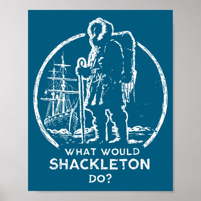 Poster Façam os Gestores de Energia de Liderança Shacklet (Frente)