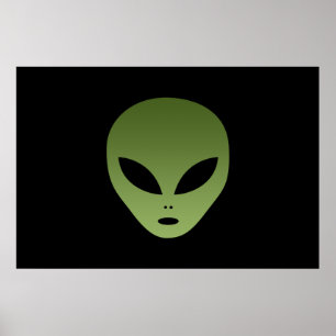 Póster Face de Alienígena extraterrestre