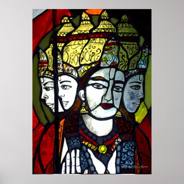 Póster Face de Brahma (Frente)