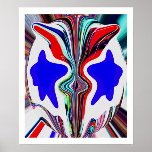 Poster Face de uma alienígena