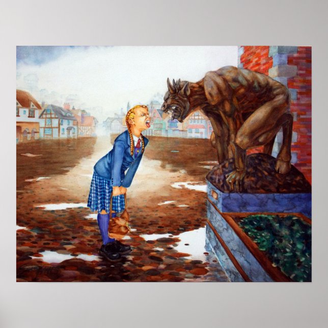 Póster Face desligada (Frente)