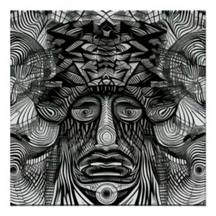 Póster Face do Shaman