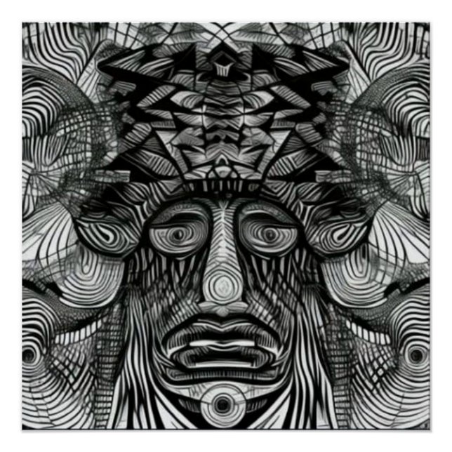 Póster Face do Shaman (Frente)