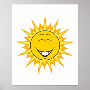 Póster Face Sunshine