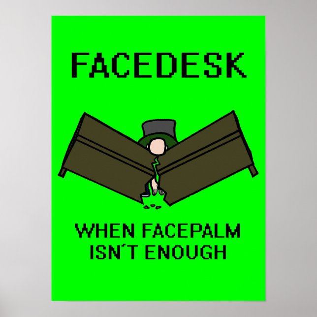 Poster Facedesk (Frente)
